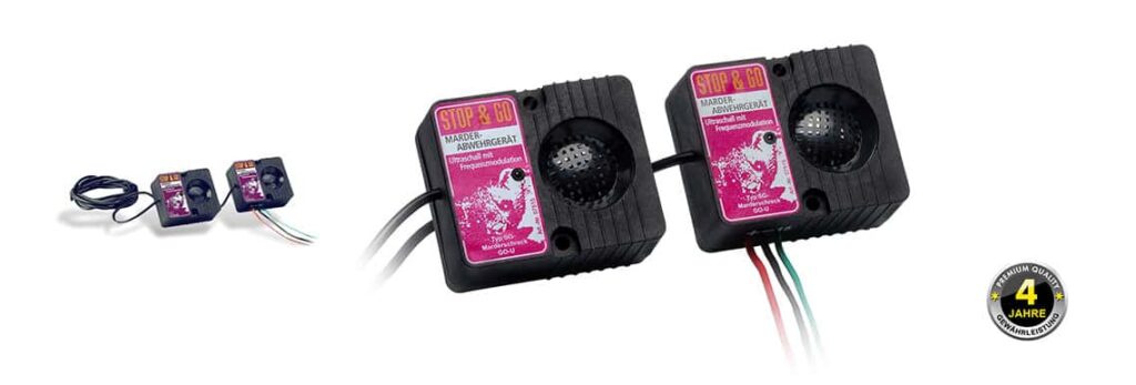 Marderabwehr per Ultraschall